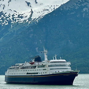 Alaska-Ferry-M/V-Columbia-In-Petersburg