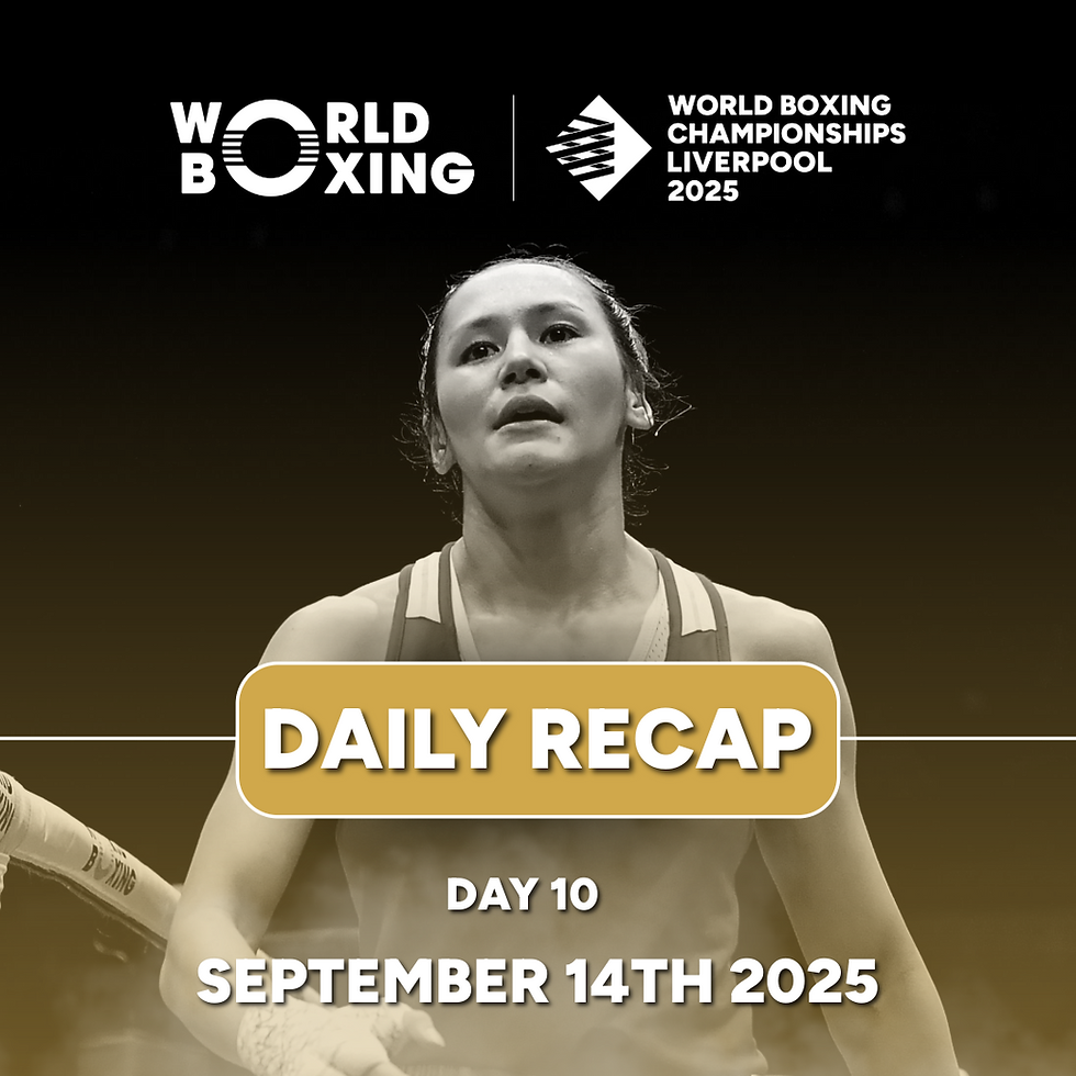 Kazakhstan tops the medal table at the inaugural World Boxing Championships 2025 thanks to victory in the final bout of the competition
