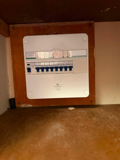 Remplacement d’un tableau électrique sur la commune de Champlan