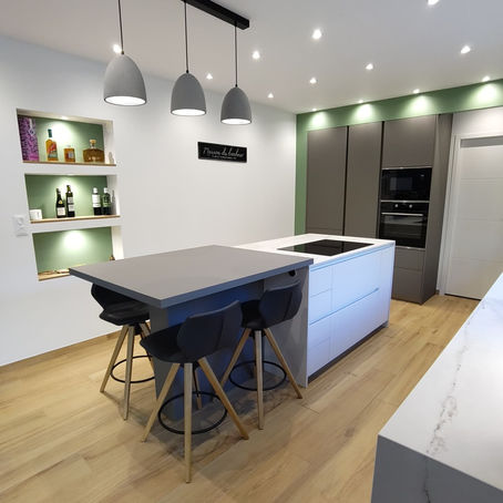 Idée astucieuse pour une cuisine ouverte ?