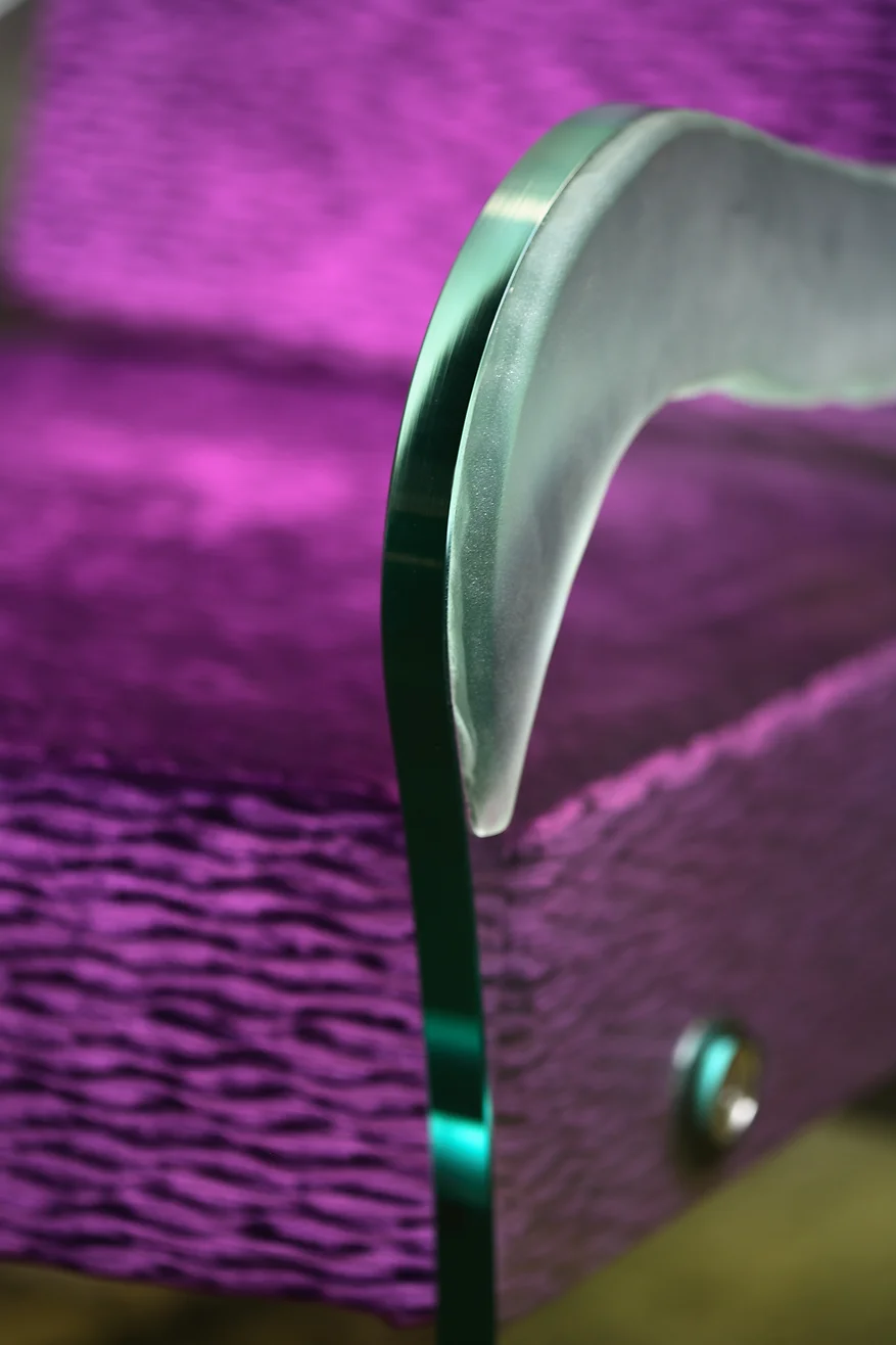 Meuble en verre design