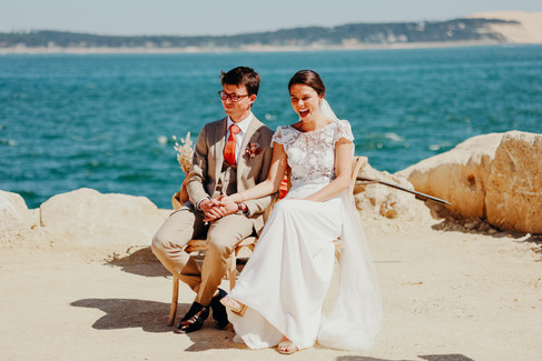 photographe mariage Cabane Bartherotte – Cap Ferret