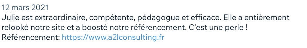 Avis client