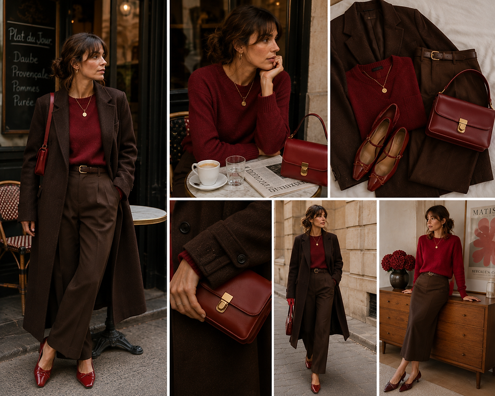 Chocolat + rouge : le duo qui a du caractère