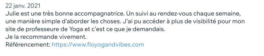 Avis client