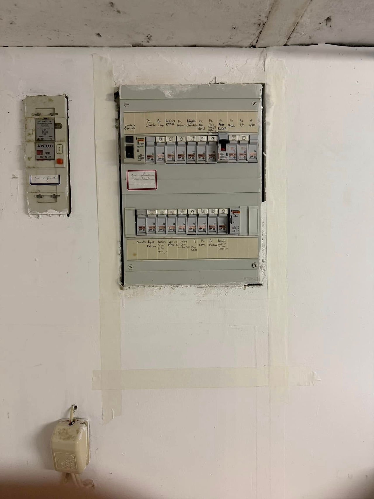 Remplacement d’un tableau électrique à Marcoussis