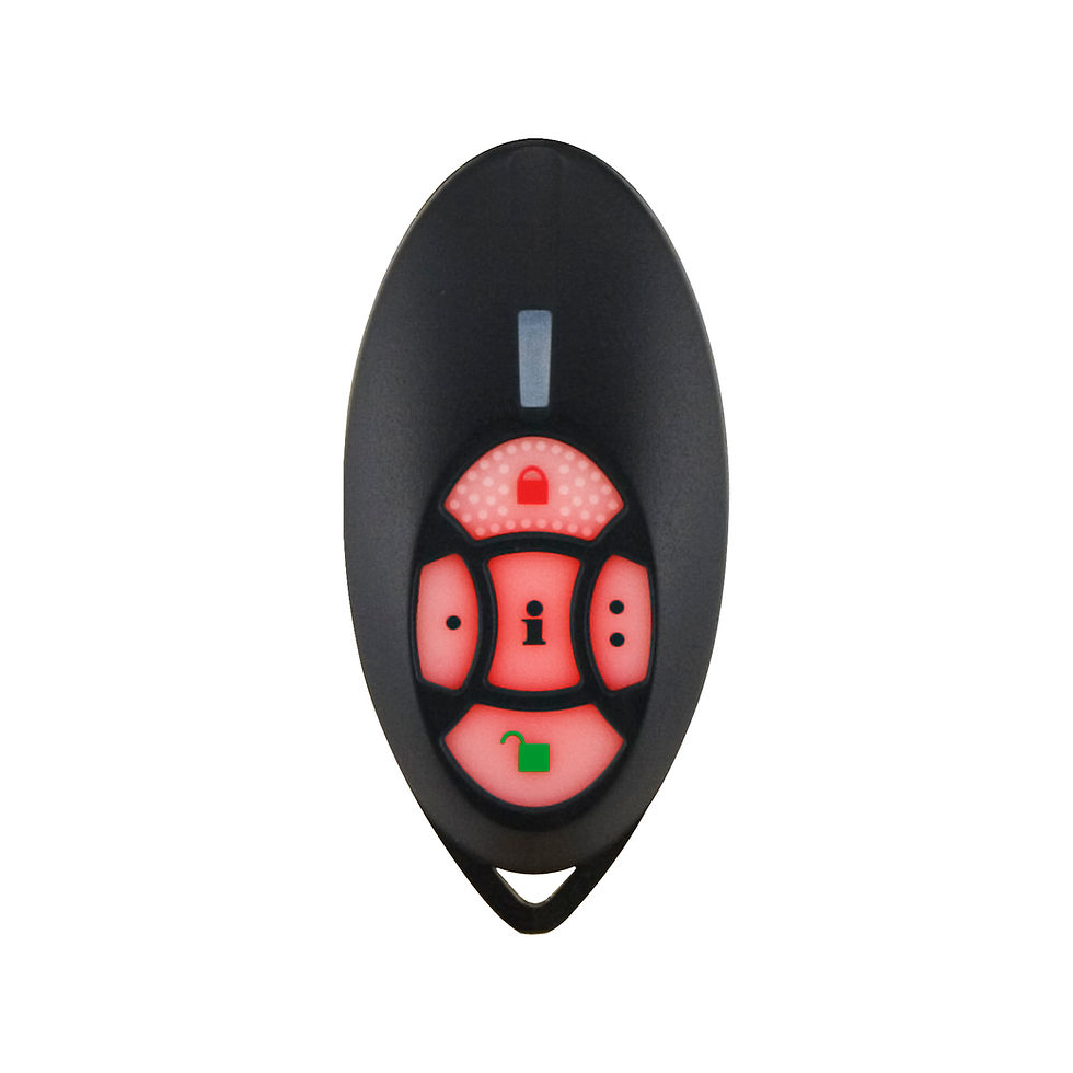 Thumbnail: Paradox REM2 - 5 Button TwoWay Remote Control w/Backlit Buttons (Genuine) 433MHz