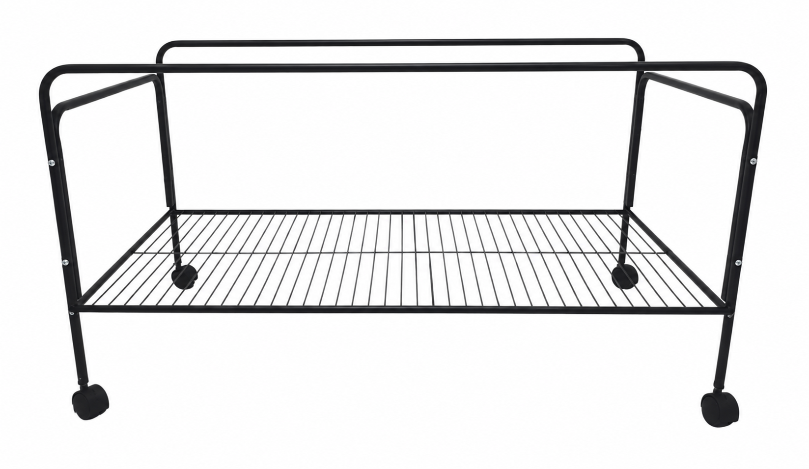 Black metal stand for 120cm indoor guinea pig cage