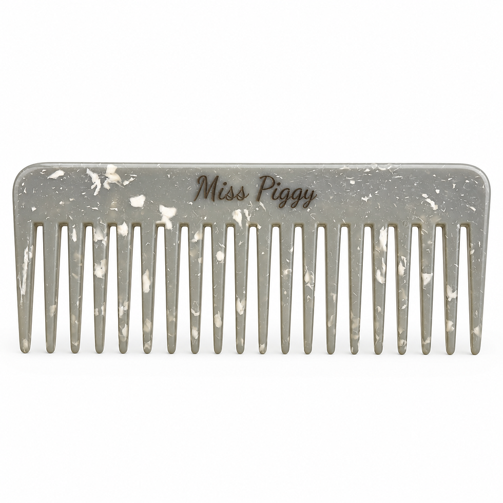 Miss Piggy wide tooth guinea pig grooming comb