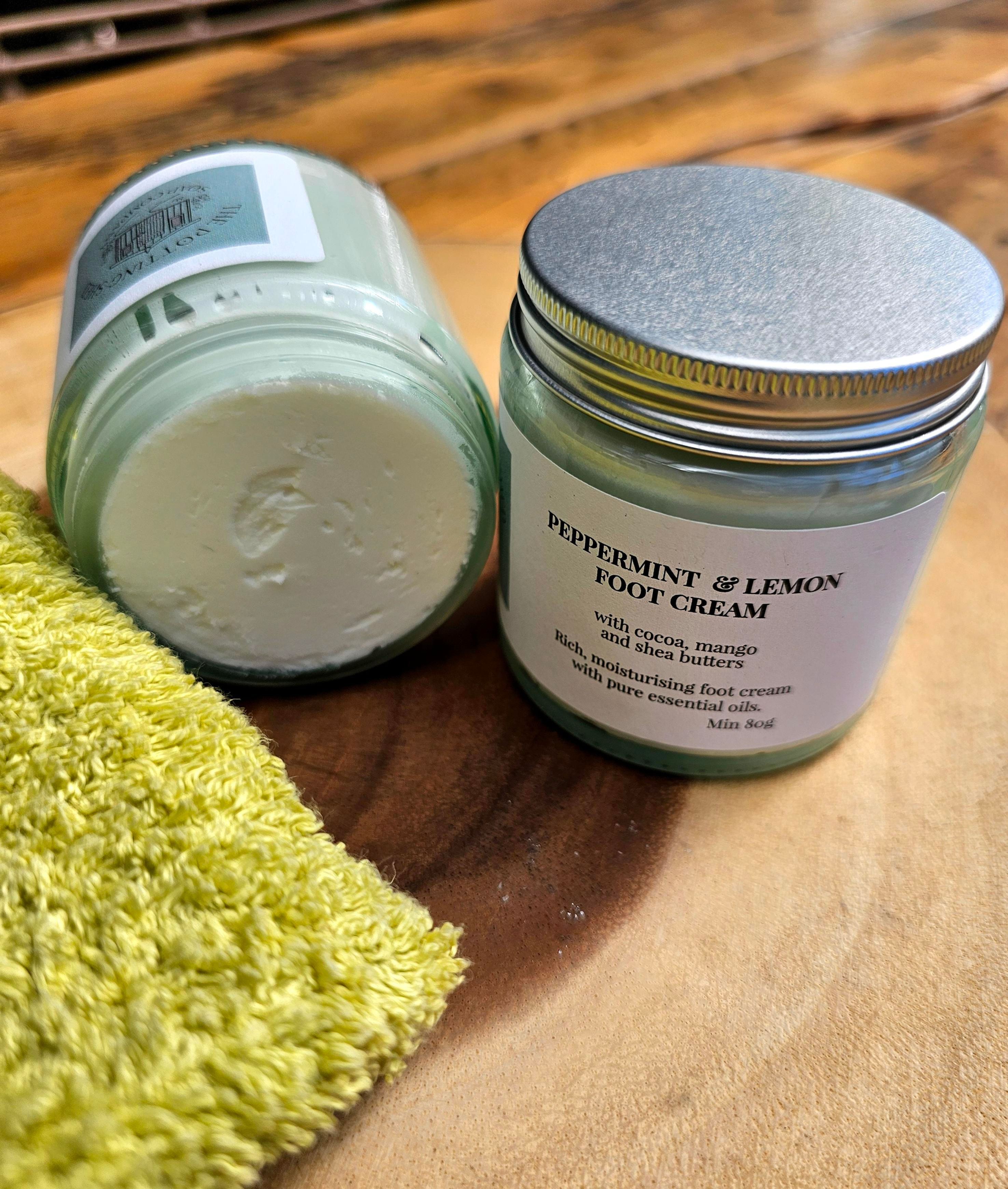 PEPPERMINT & LEMON FOOT CREAM