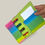 Thumbnail: Rainbow Crayon Wallet - Travel Activity Set with 8 Crayons and Paper, Kids Gift