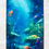 Thumbnail: Ocean Play Mat - Habitat, Under the Sea, Underwater, Aquarium, Fish