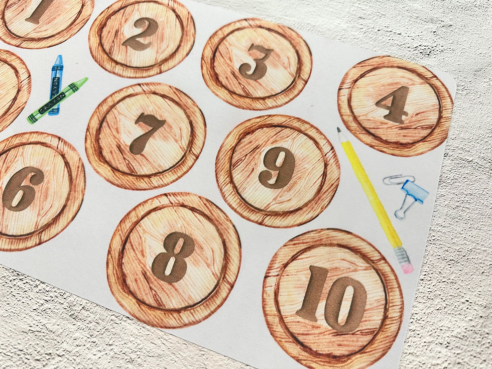 Thumbnail: Number Play Mat - Counting Numbers, Sorting Bowls, Count to 10