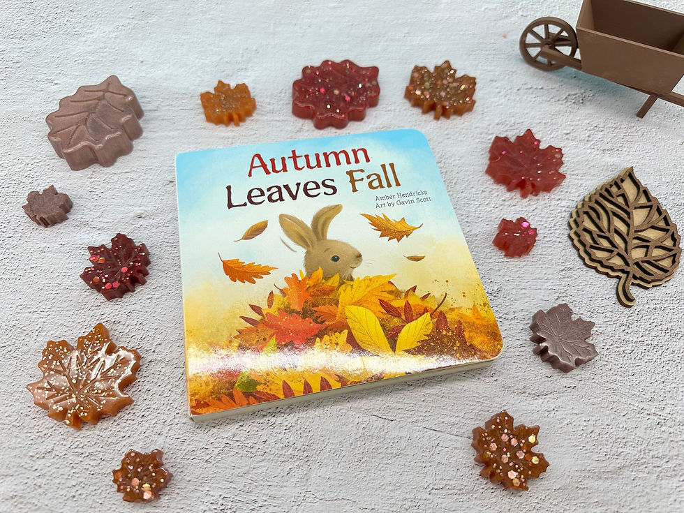 Thumbnail: Resin Fall Leaves and Pumpkin - Autumn Leaf Toys for Kids, Fall Colors