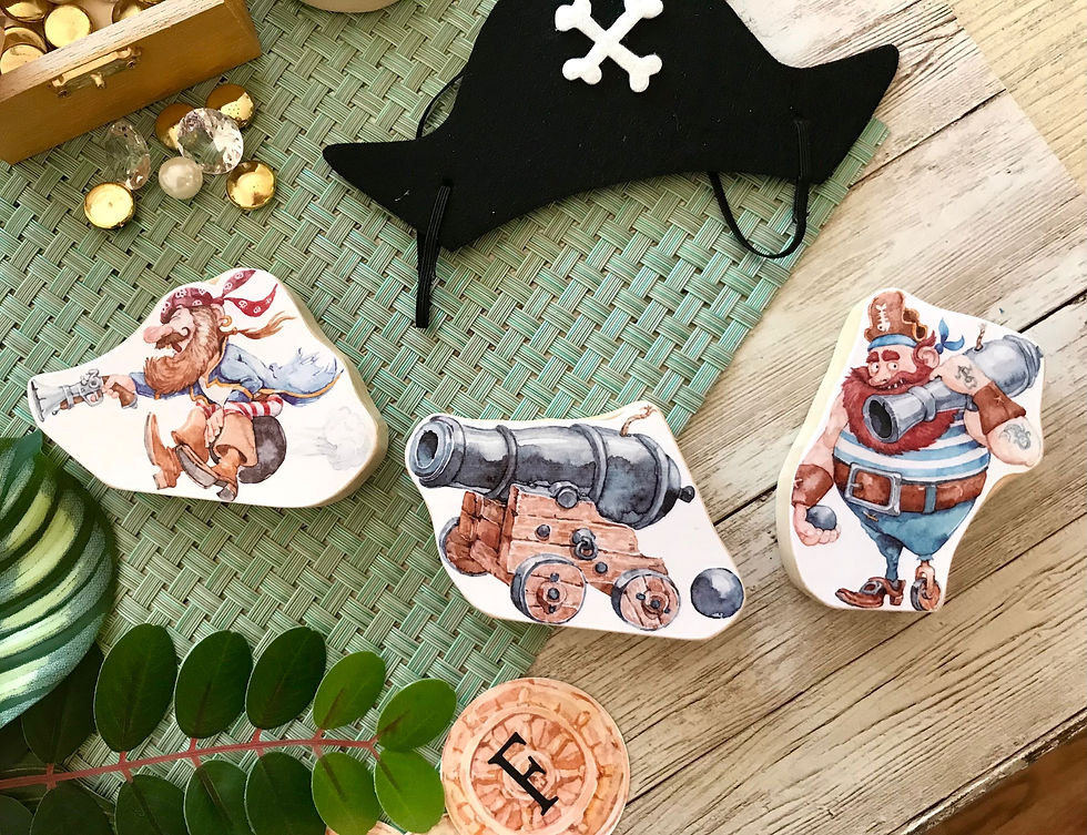 Thumbnail: Pirate "_AR" Word Coins Printable Sheet - Digital Download File