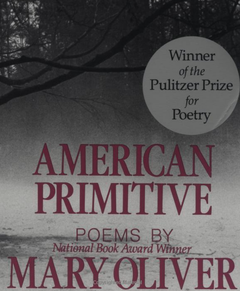 American Primitive Poems By Mary Oliver