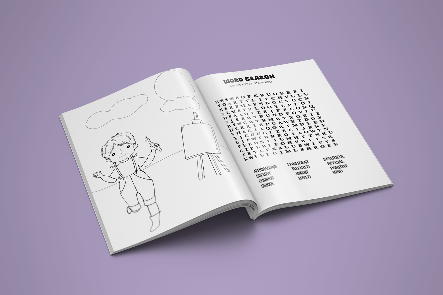 I AM SO activity book