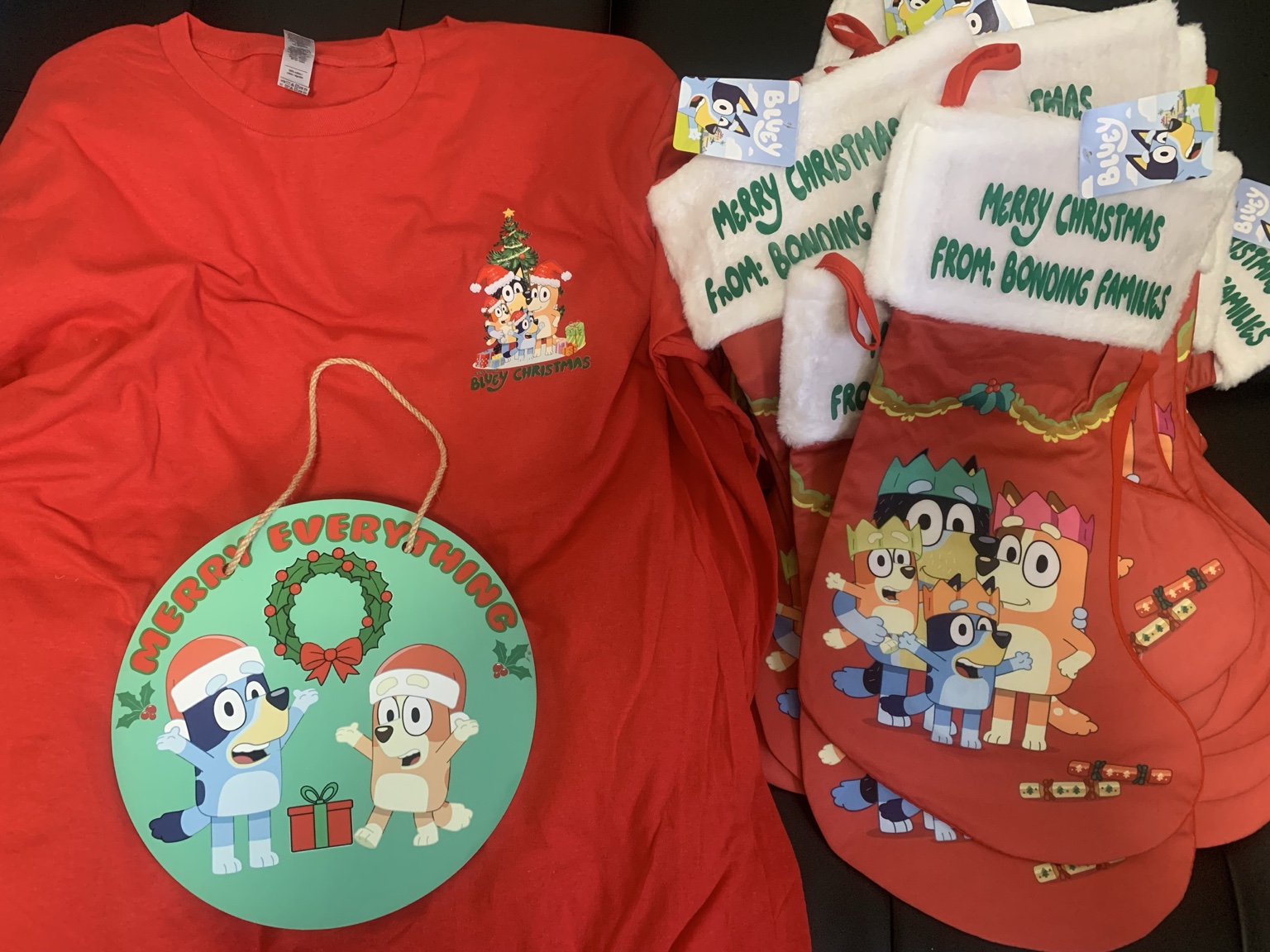 Bonding Families holiday materials