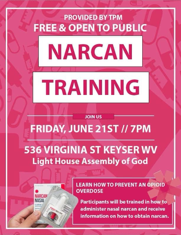 Narcan Training design