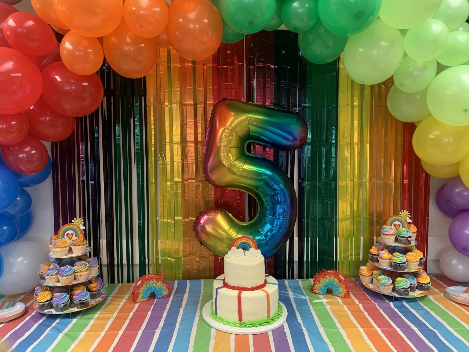 Rainbow Five event setup