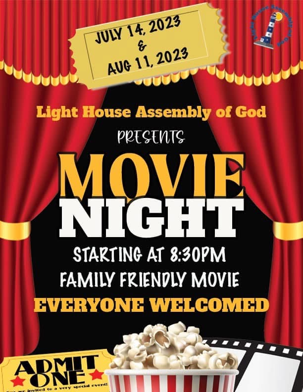 Movie Night flyer