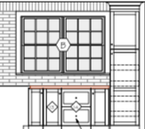 “Back” Kitchen. Wine fridge, fridge drawers, & pantry. This is our former eat-in-kitchen/table space.