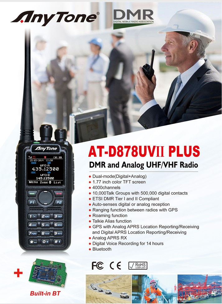 Anytone AT-D878UVII Plus