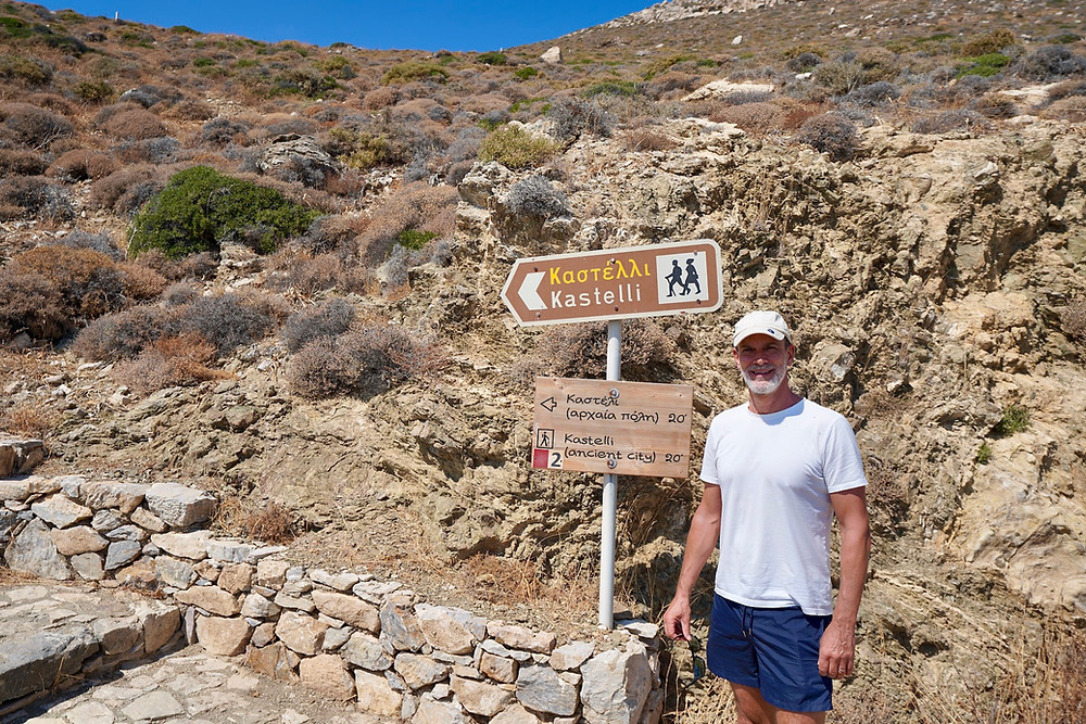 Hiking in Anafi