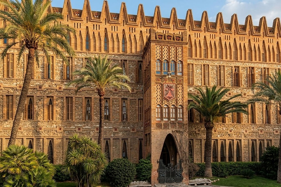 Col·legi de les Teresianes Barcelona – verborgenes architektonisches Meisterwerk Gaudís