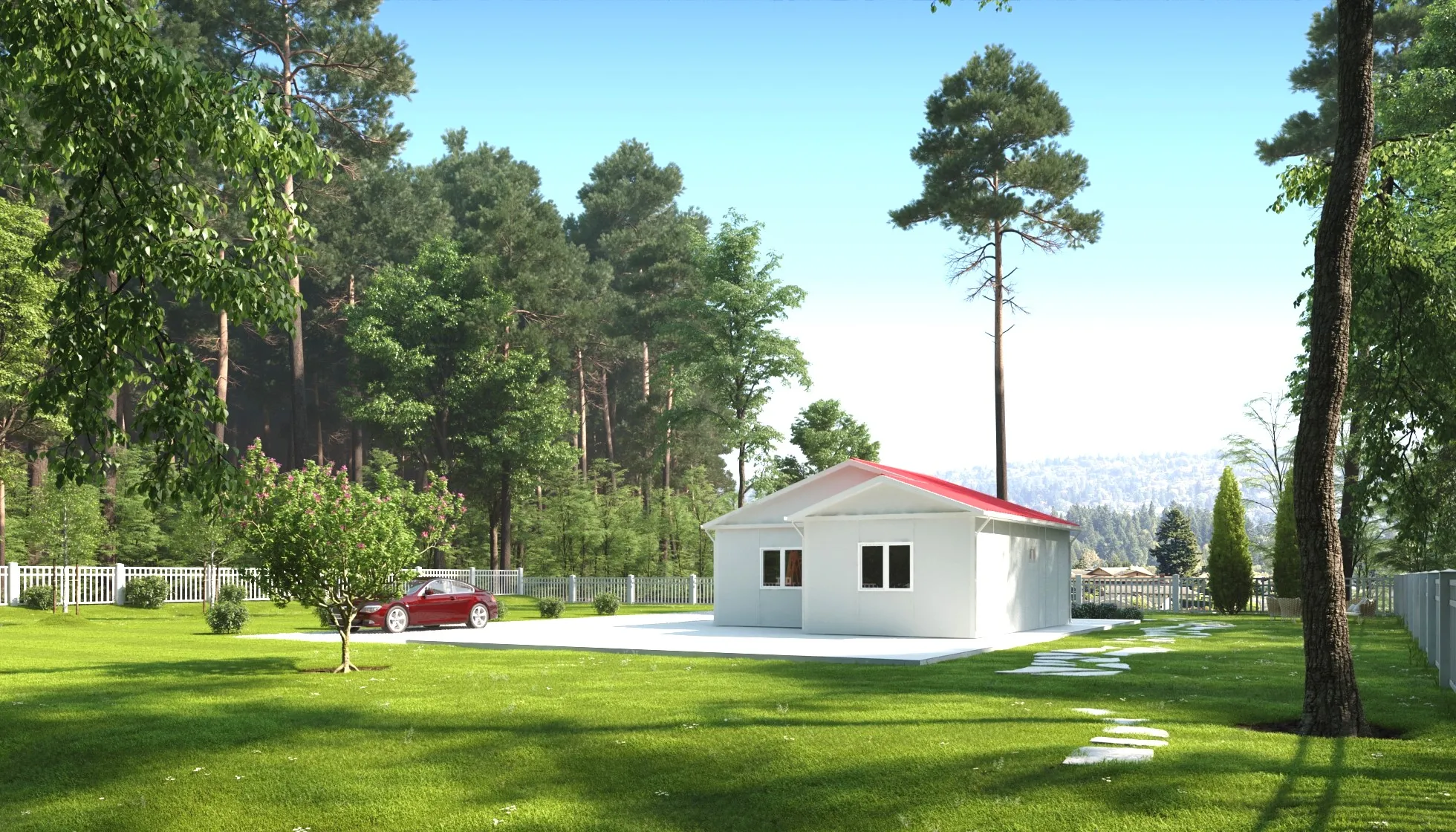 49m² Tek Katlı Prefabrik Ev