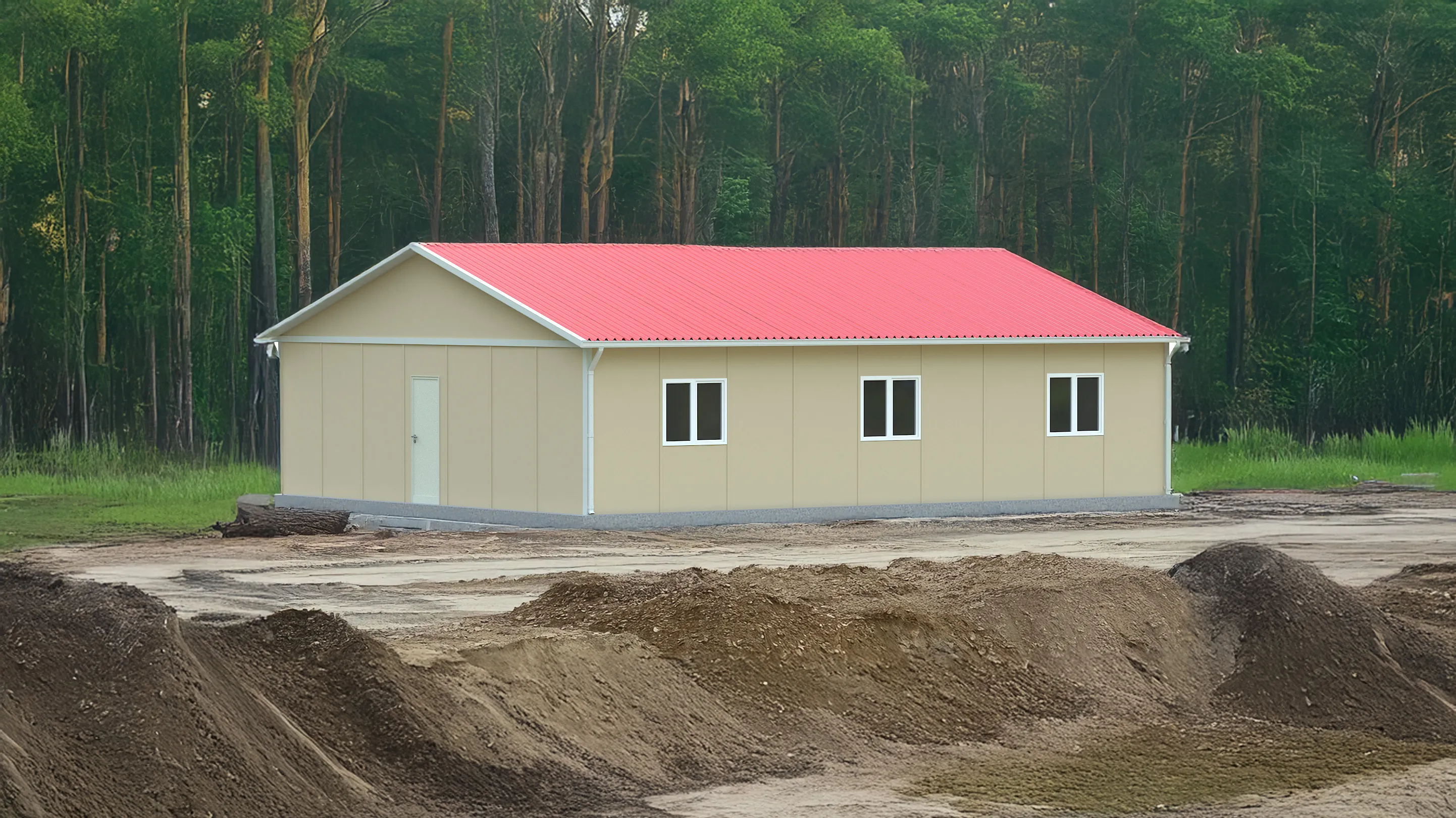 103 m² Prefabrik Yatakhane