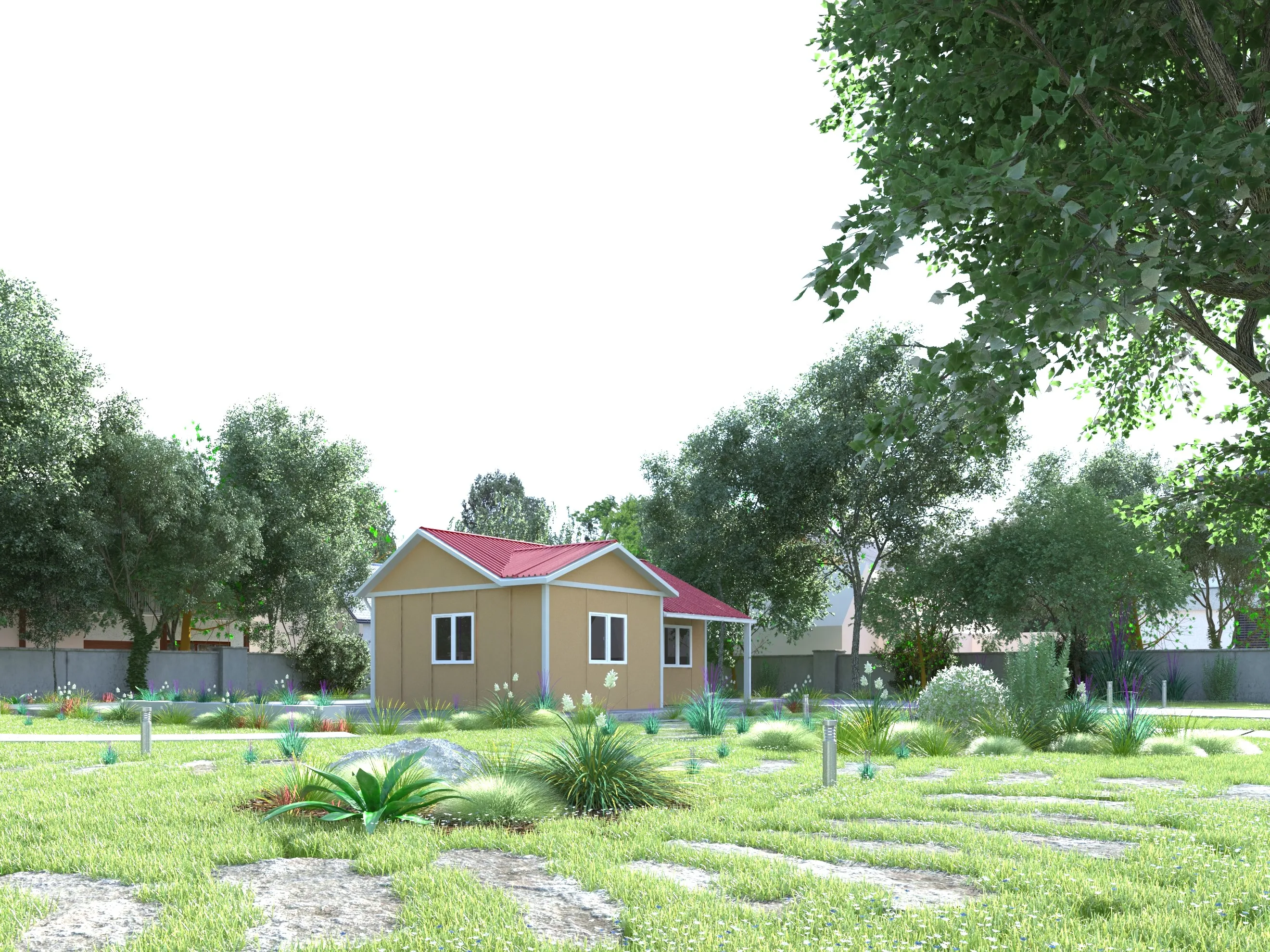 40 m² Tek Katlı Prefabrik Ev