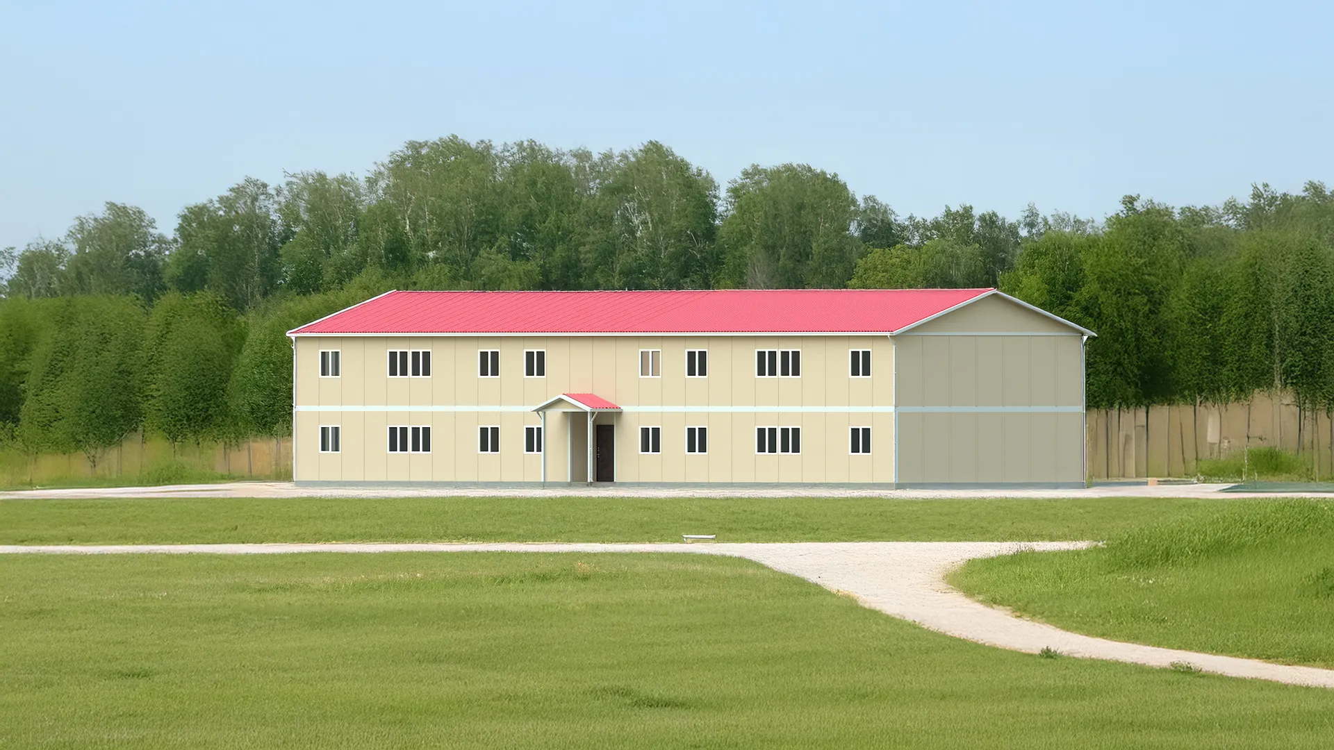 579 m² Prefabrik Ofis