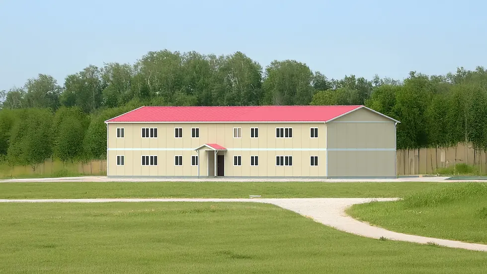 579 m² Prefabrik Ofis