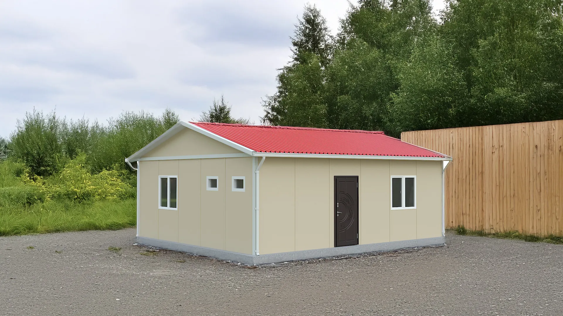 50 m² Prefabrik Ofis