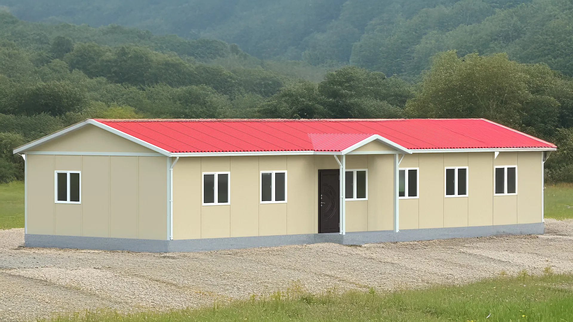 102 m² Prefabrik Ofis