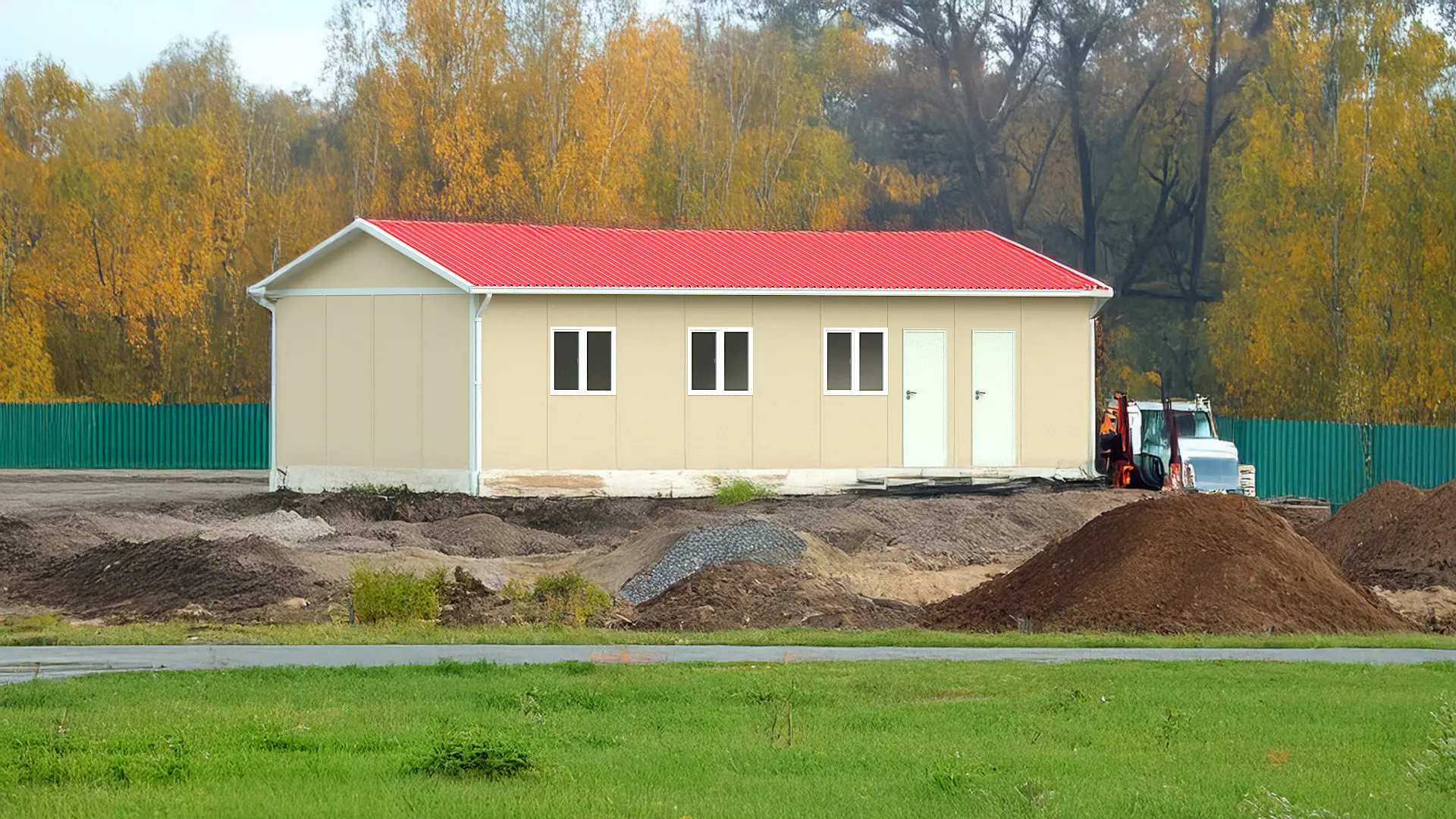 60 m² Prefabrik Yemekhane