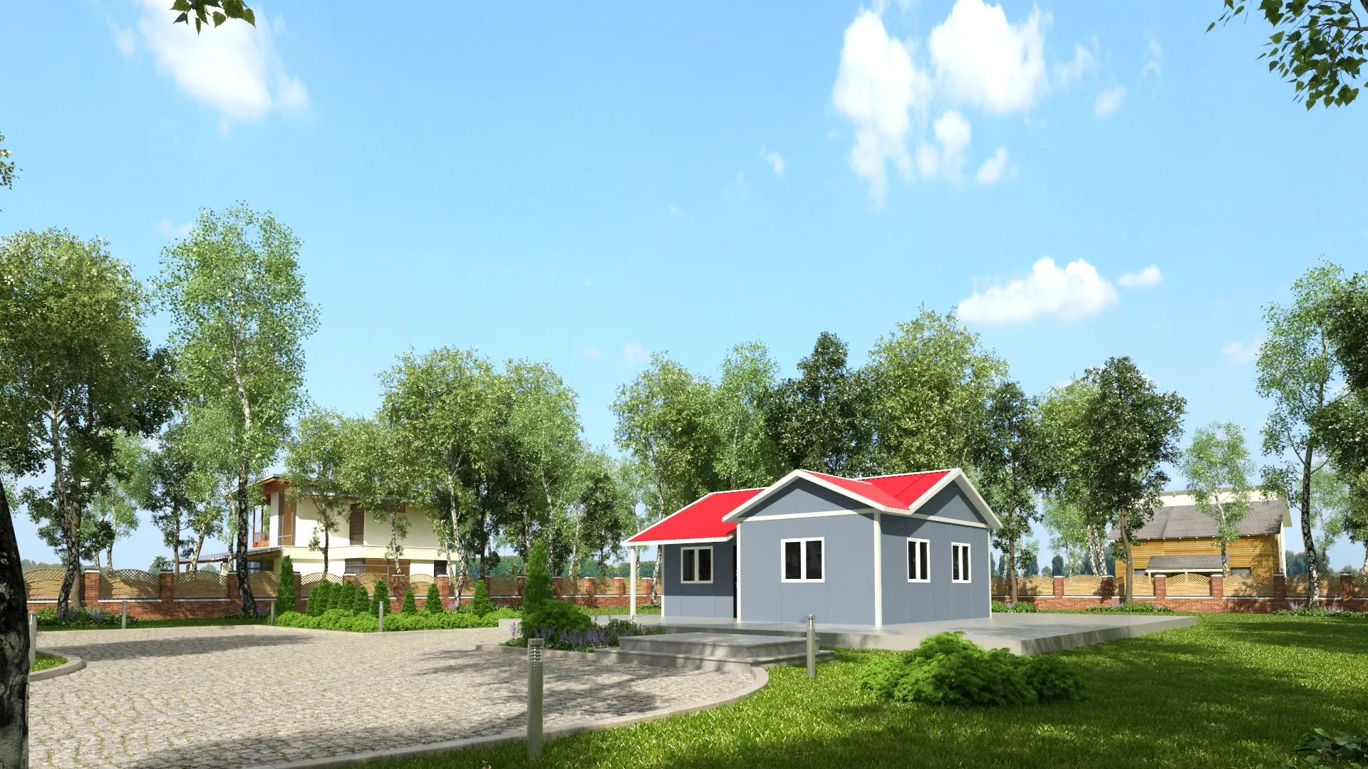 48m² Tek Katlı Prefabrik Ev