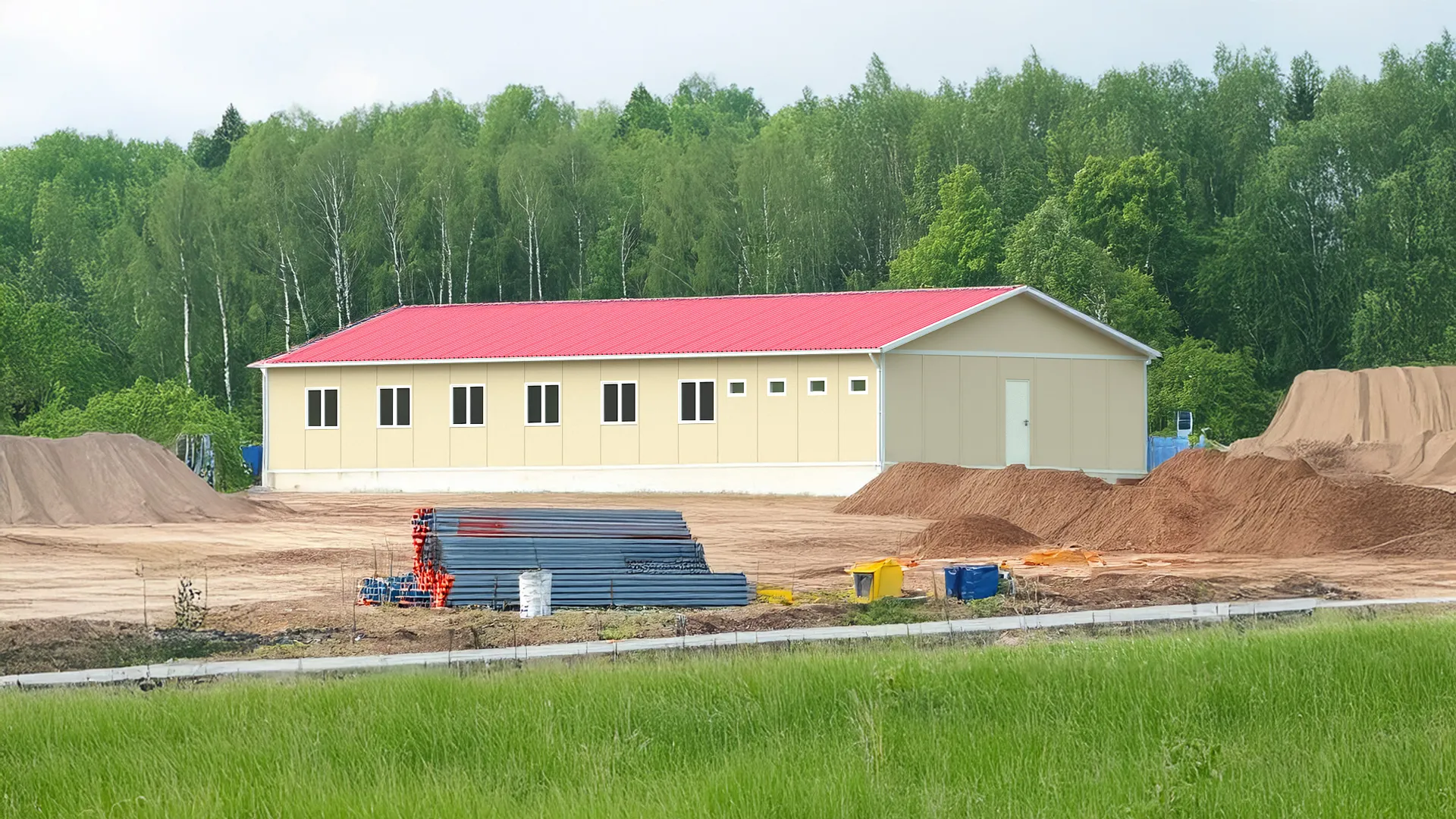 82 m² Prefabrik Yatakhane