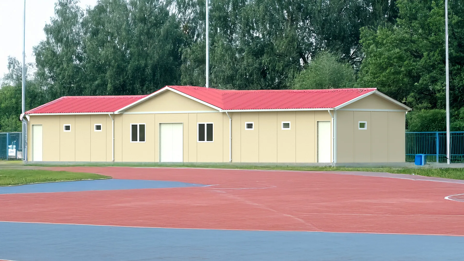 Prefabrik Spor Tesisi