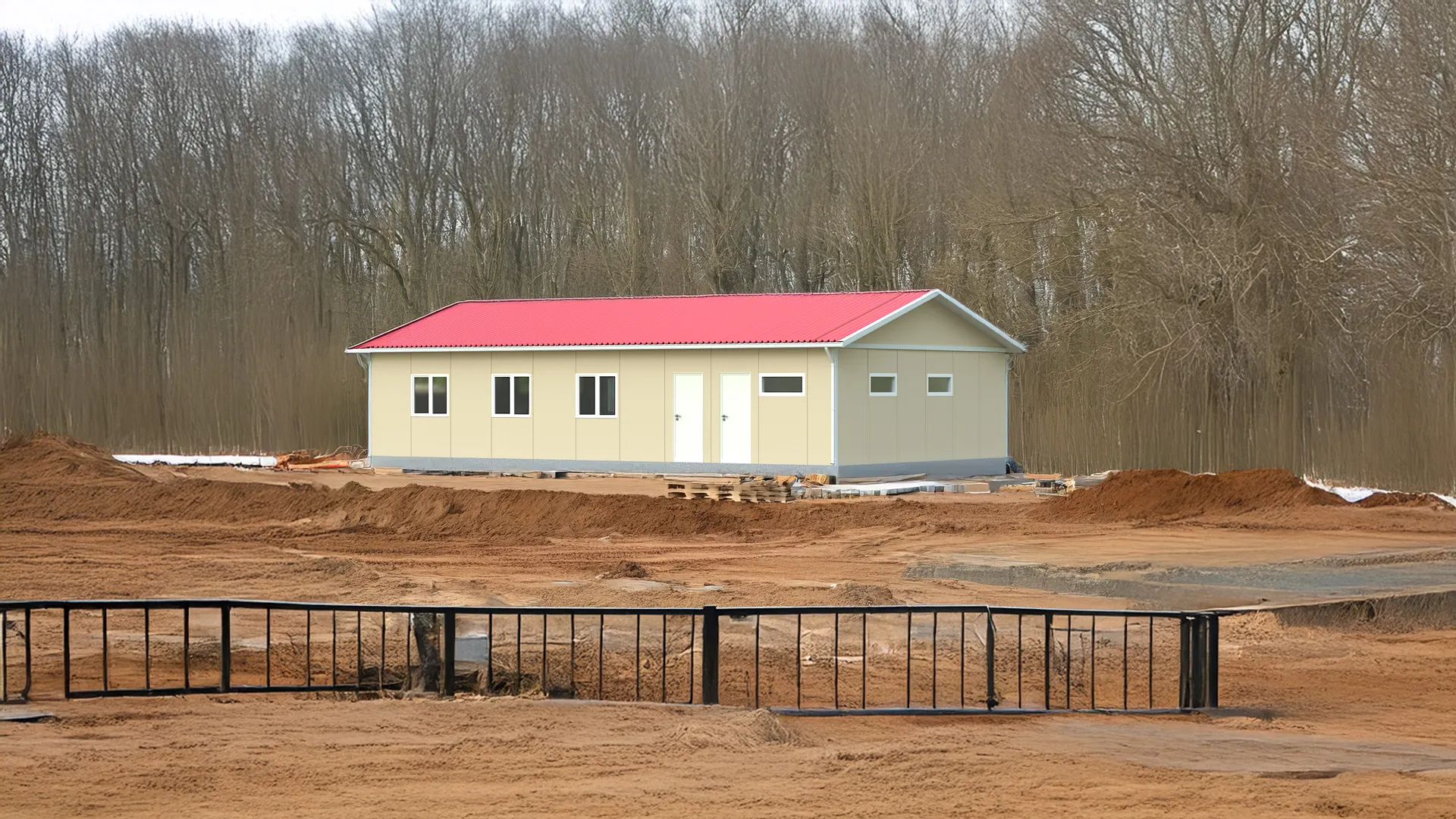 103 m² Prefabrik Yemekhane