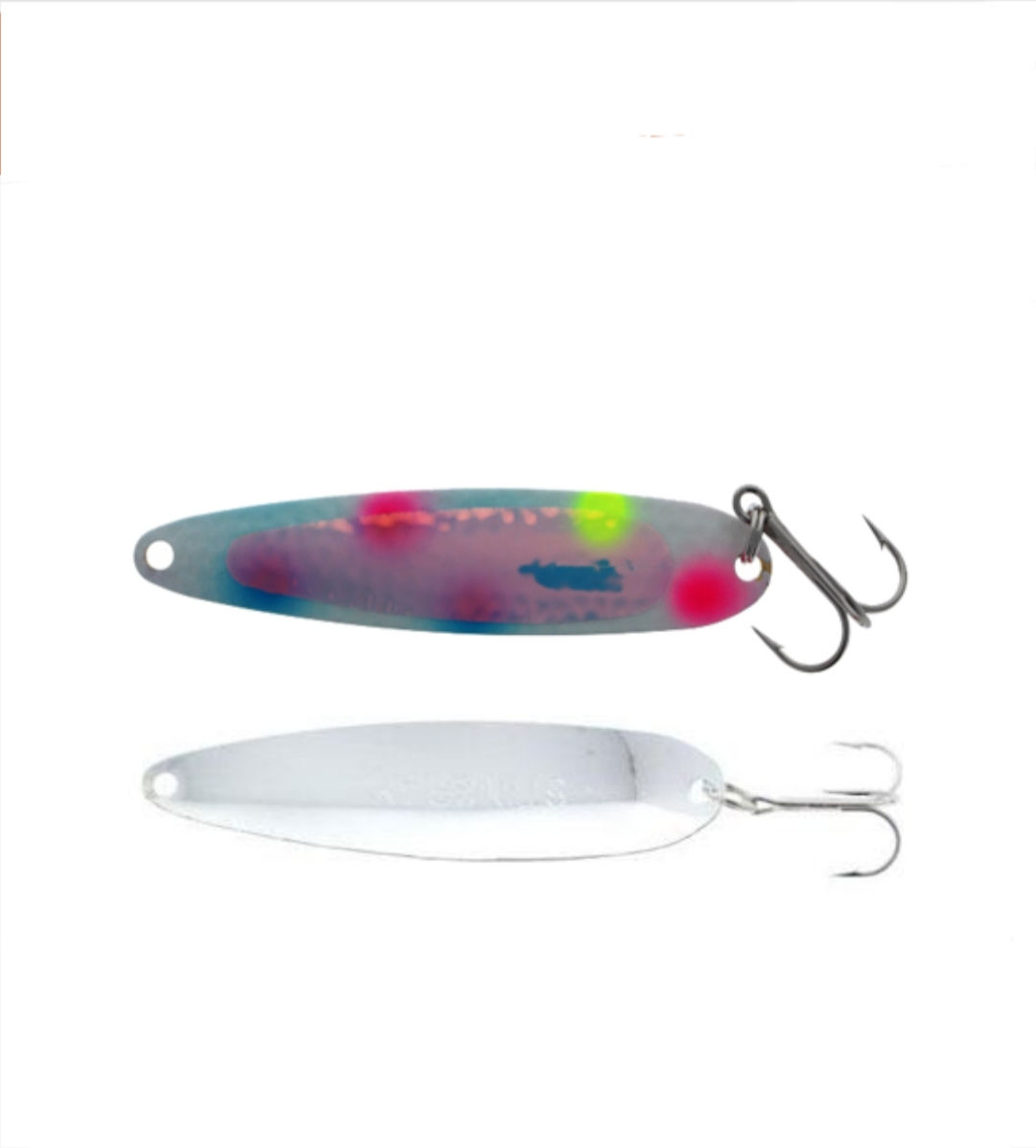 SH17171TUV/ GLOW WB TRANS UV MICHIGAN STINGER SPOON