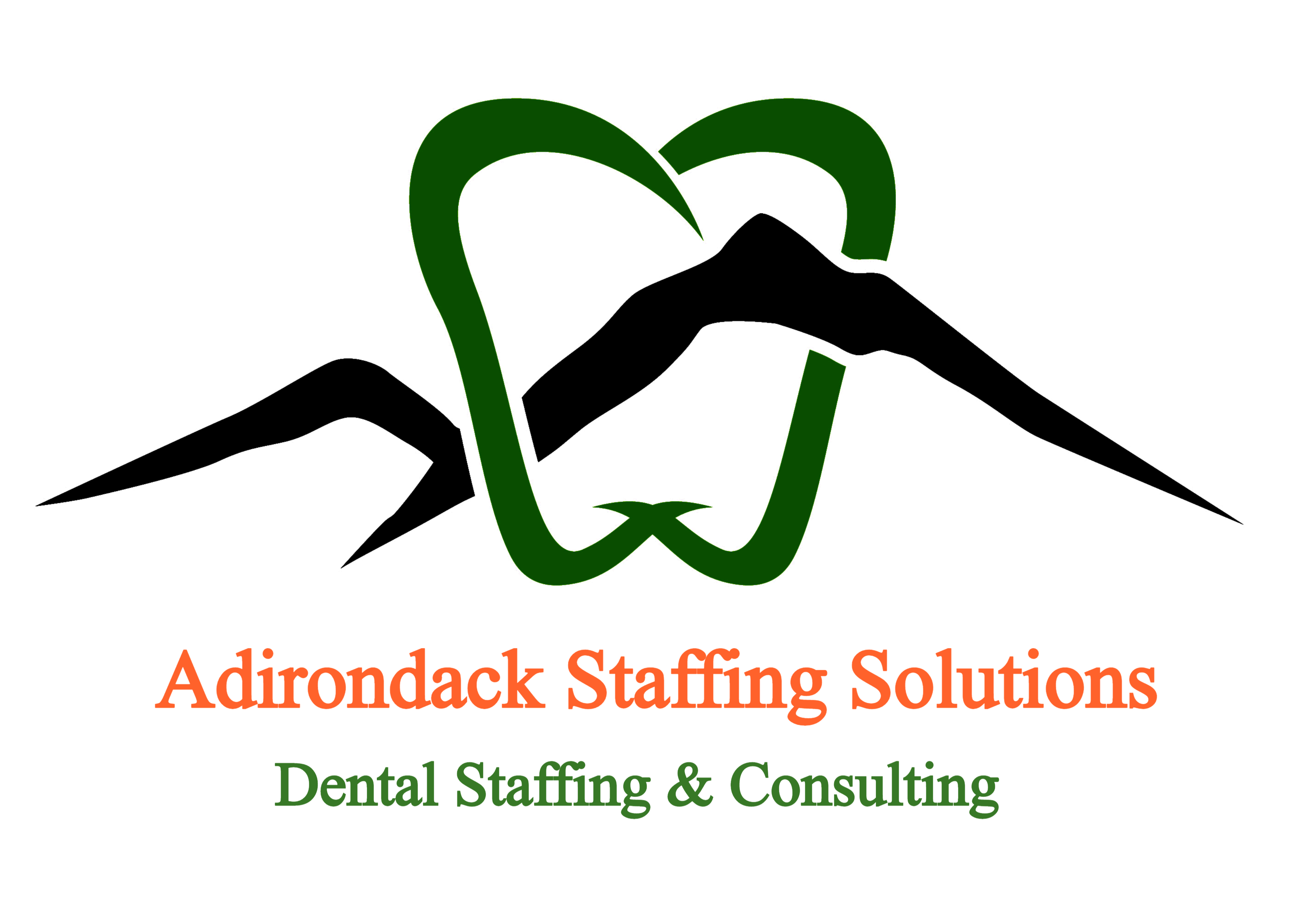 Adirondack Staffing Solutions LLC logo in a clean professional format