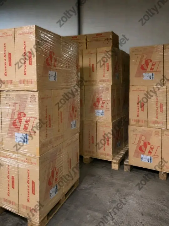 B&H Benson&hedges wholesale supply cigarettes duty free by air or sea bulk