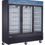 Thumbnail: 79" Triple Swing Glass Door Merchandiser Freezer