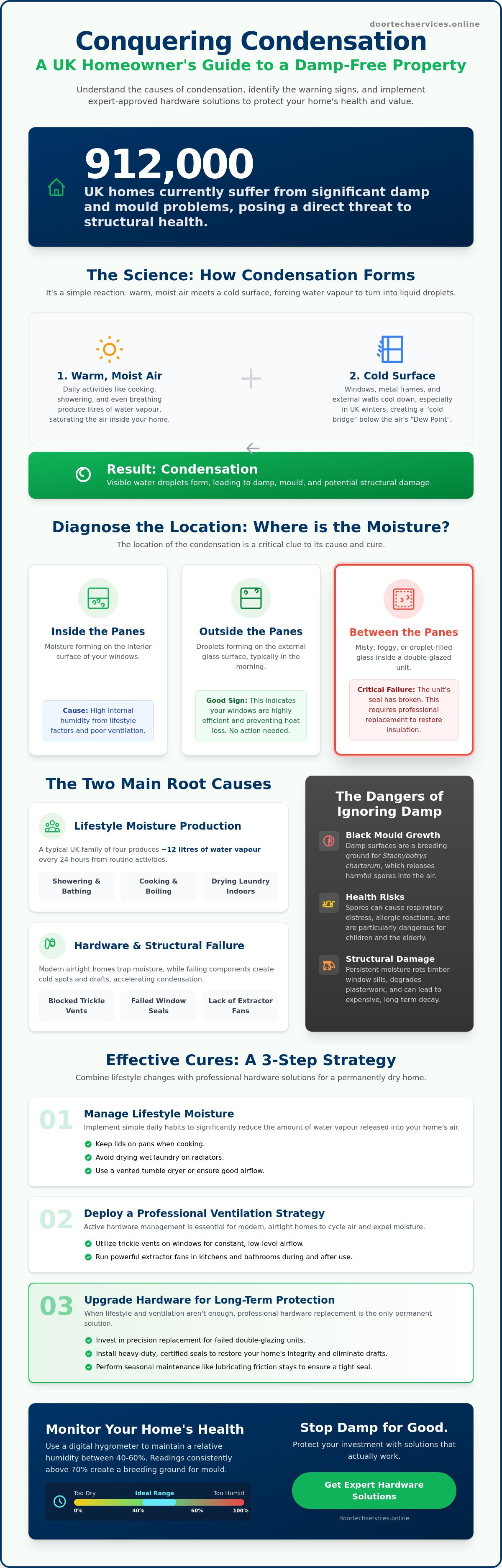 Condensation causes cures