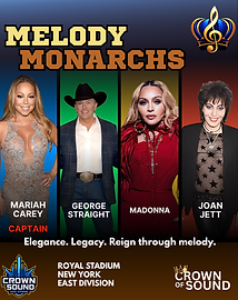 MELODY MONARCHS TEAM