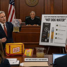 MADISON, WI — Oscar Mayer filed a trademark lawsuit this week against cannabis vape brand Select after allegedly discovering consumers had begun referring to Select's distillate as "hot dog water," leading the company to believe Select was attempting to capitalize on one of Oscar Mayer's most recognizable products.
