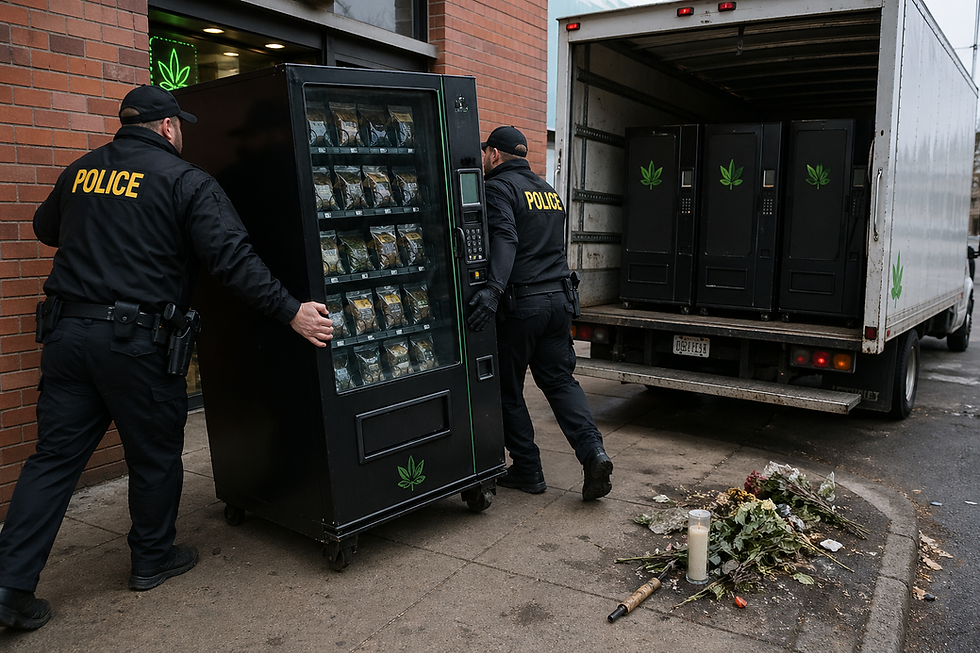 Authorities Shut Down Weed Machines After Realizing They Were More Reliable Than Actual Dispensaries