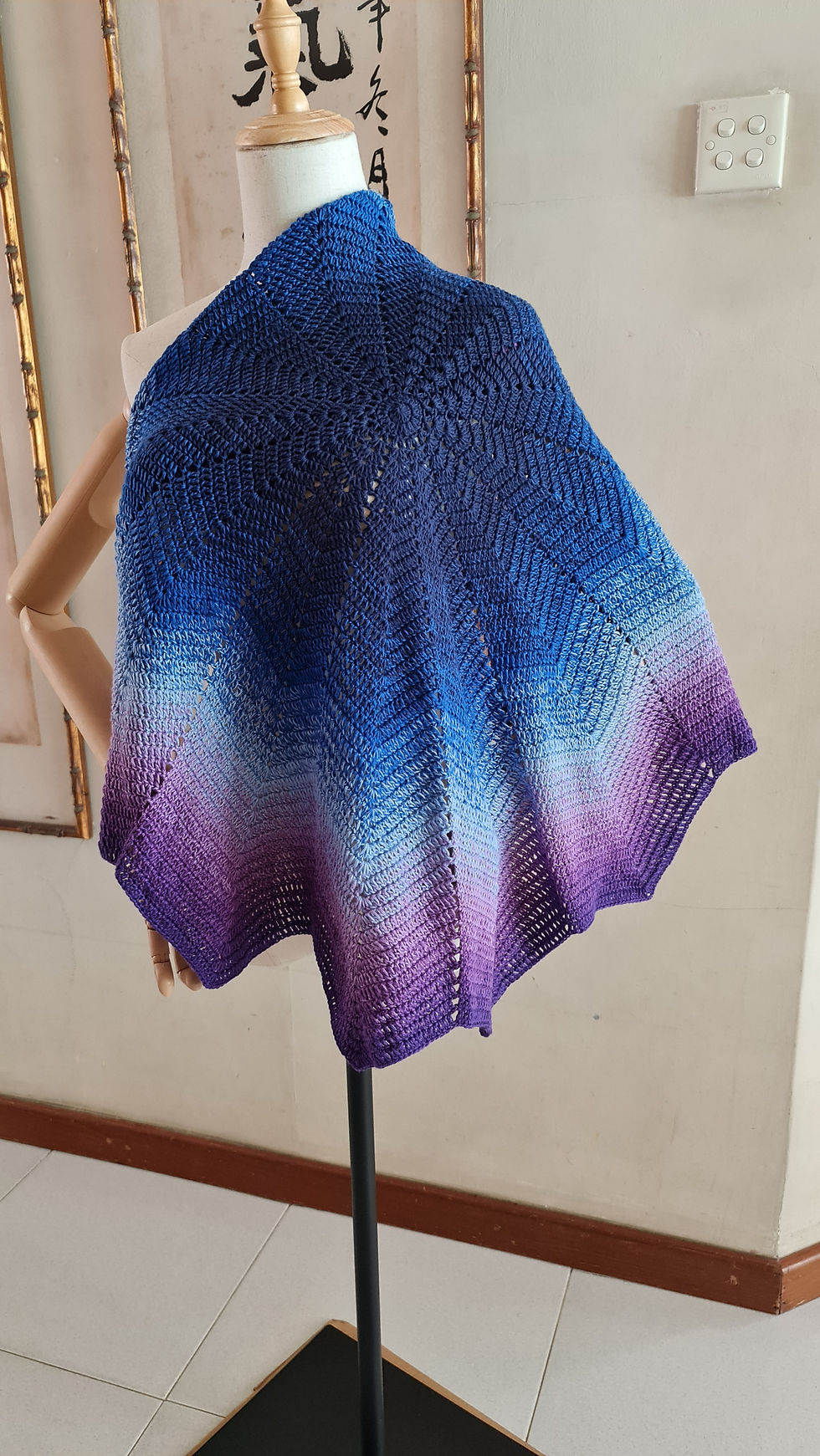 Thumbnail: TG-5  Baby Blanket / Lap Throw (crochet)